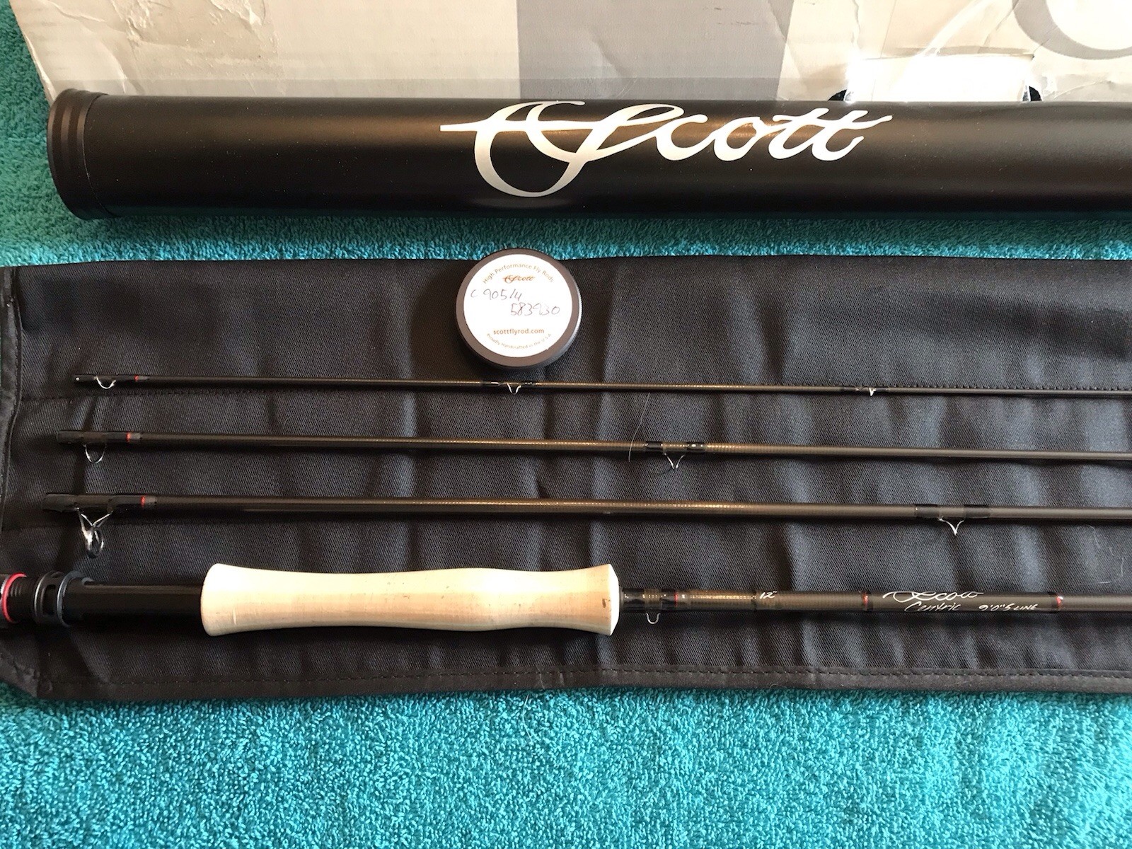 Scott Centric Fly Rod Brand New 905-4. 5 Weight