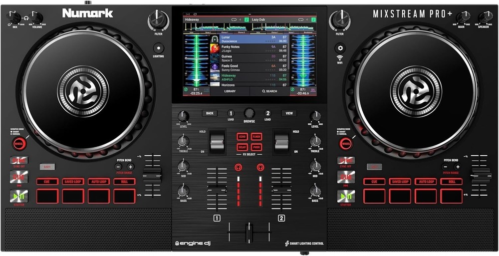 Ultimate Mixstream Pro+ DJ Controller for Serato & Virtual DJ - Compact Size
