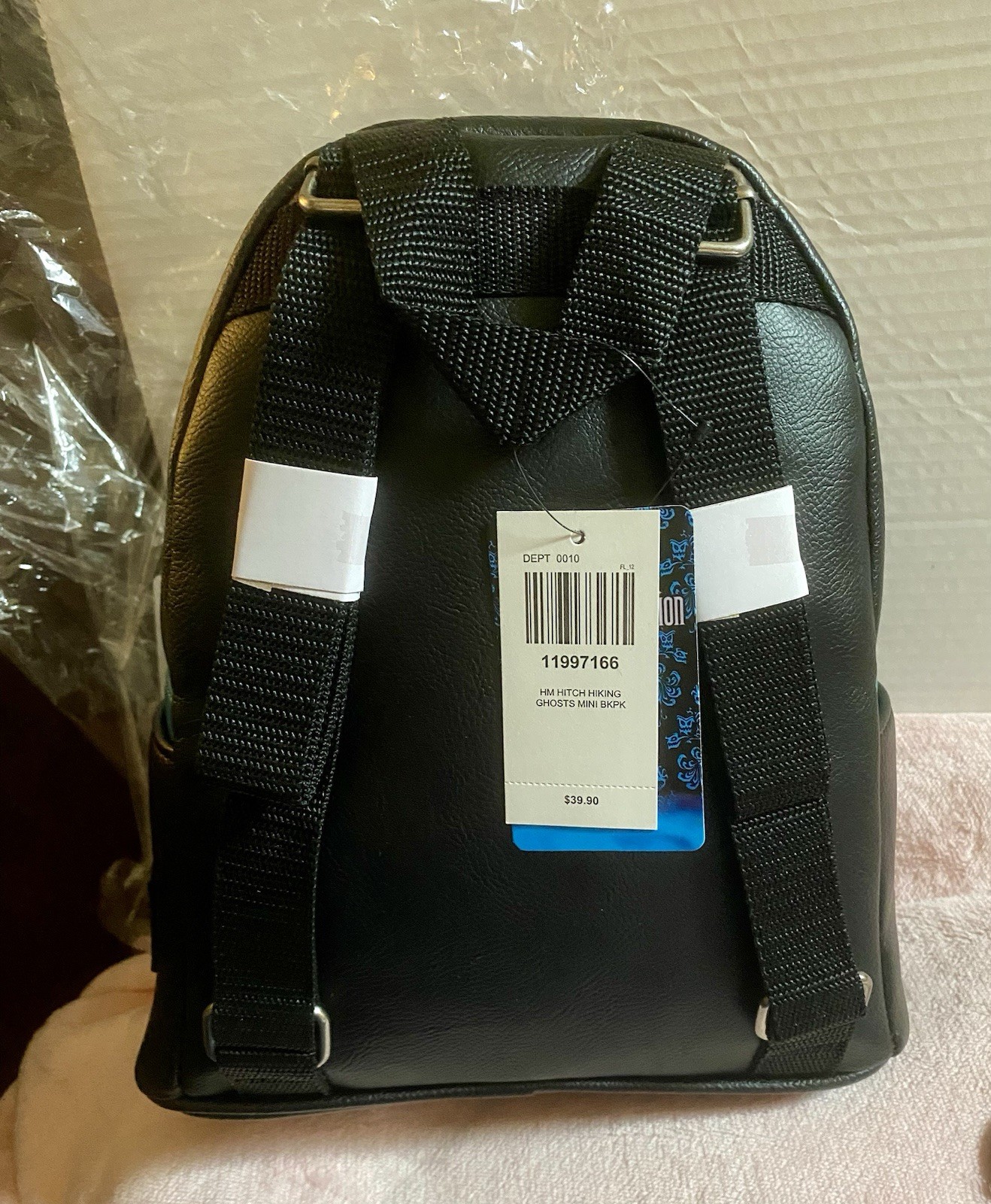 Disney Loungefly Haunted Mansion Hitchhiking Ghosts Happy Haunts Backpack Bag +