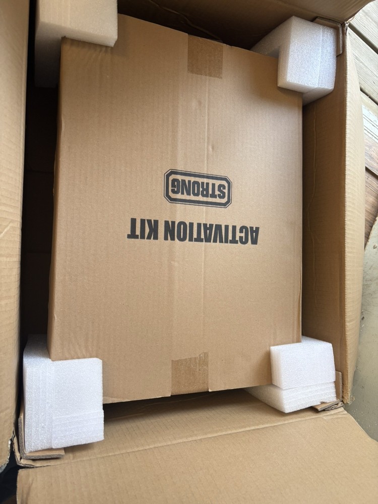 STRONG SM-RBX-PRO-20-BLK Recessed Dual Layer Flat Panel Solution 20in Black