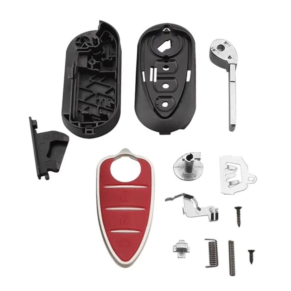shell key shell remote control 3 keys for alfa romeo myth giulietta logo