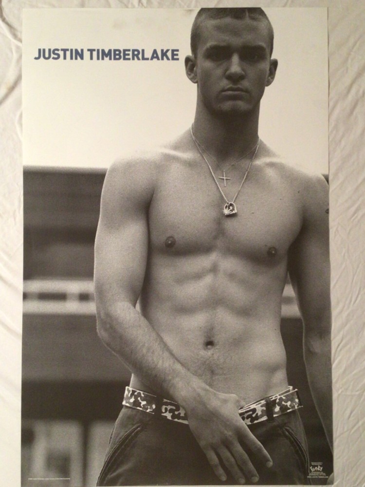 Justin Timberlake 2003 Poster Funky