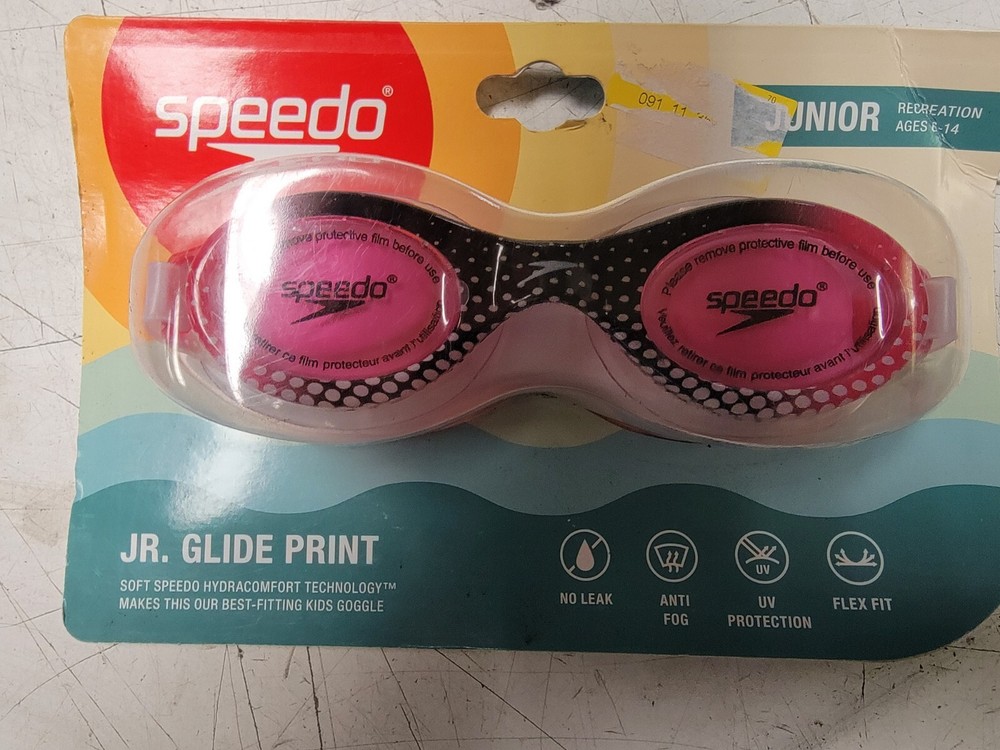 Speedo Junior Glide Print Goggles