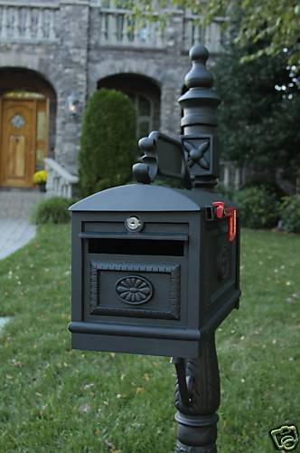 Locking Mailbox Premium Secure Cast Aluminum Mailbox from Better Box Mailboxes