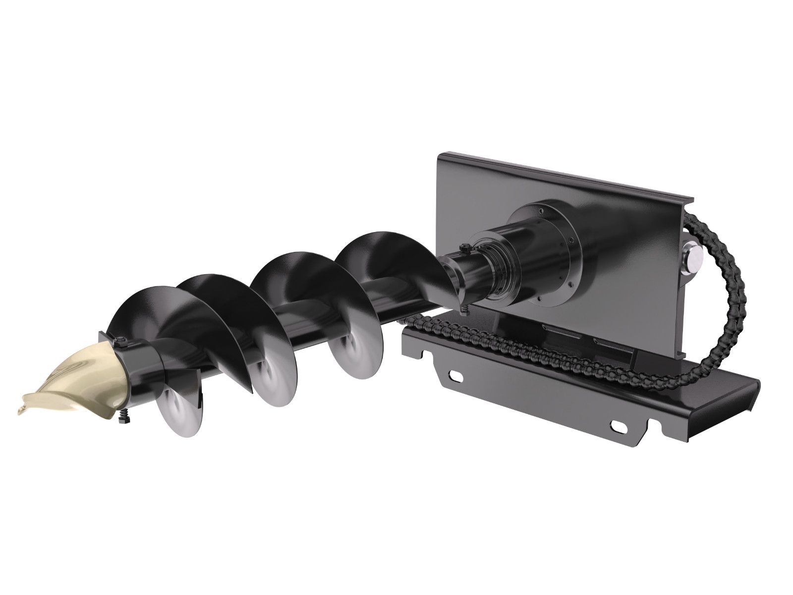 Hydraulic Auger Post Hole Drill for Mini Skid Steer Loader