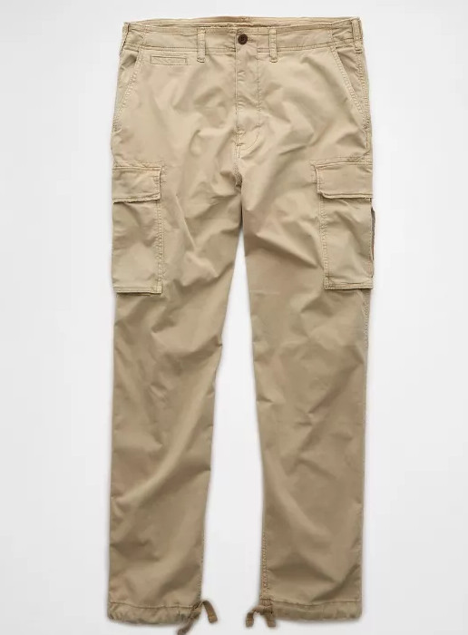 AE Flex Lived-In Cargo Pant, Light Khaki