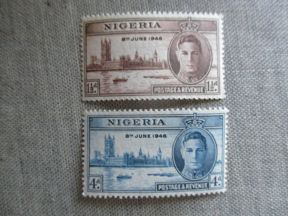 Nigeria, Scott# 71-72, MH