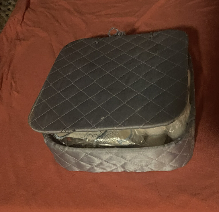 Sewing Basket With Supplies