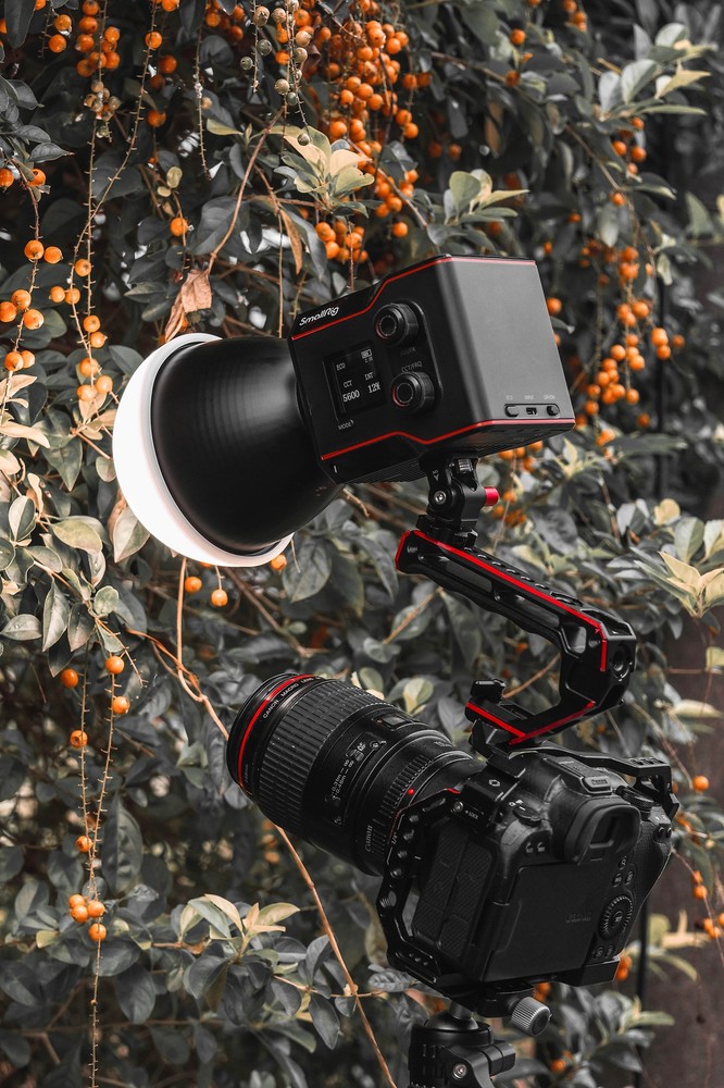 SmallRig RC 60B Bi-Color LED Monolight Video Light+Silicone Diffuser for RC60B
