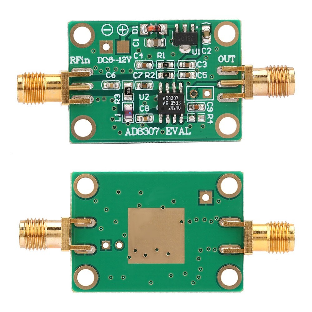 AD8307 RF Power Meter Logarithmic Testing Detector 0.1-600M -75~+15dBm Module⊹