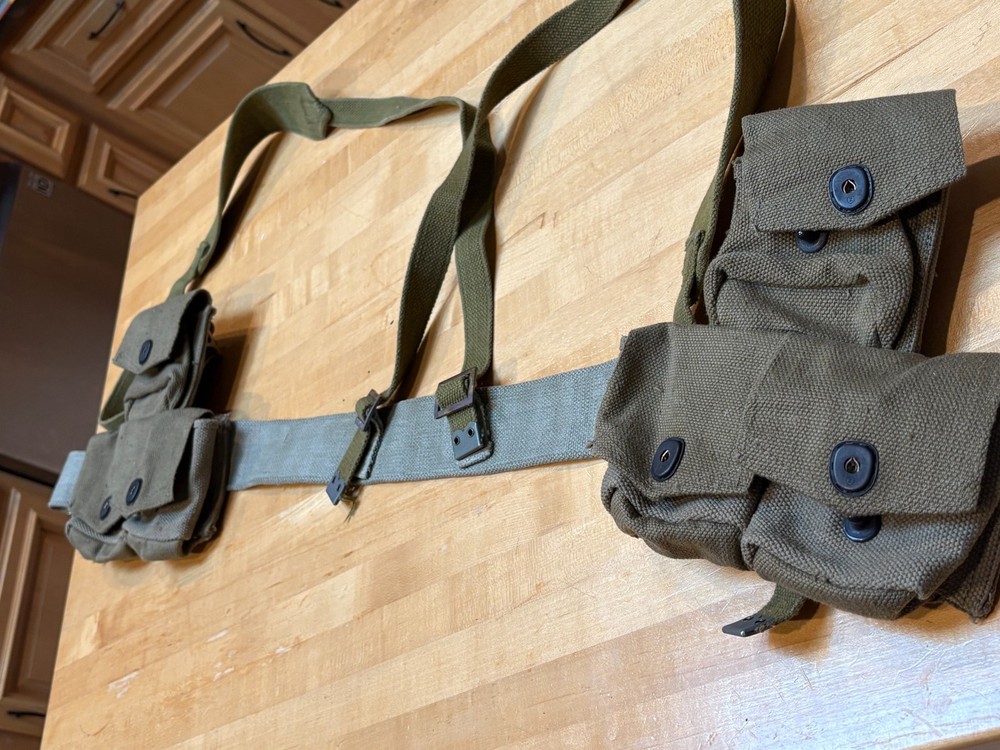 Military web gear ammo pouch