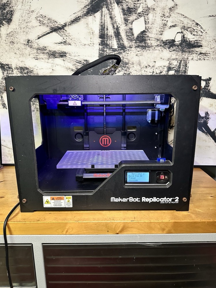 MakerBot Replicator 2 Desktop 3D Printer – Powers On, Untested, AS-IS