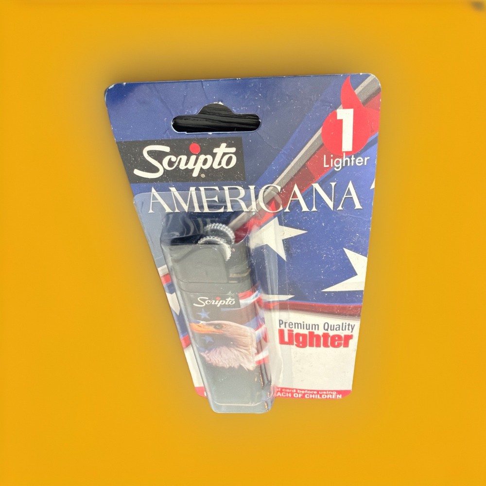 Scripto Americana Premium Quality Lighter *American Eagle Design*