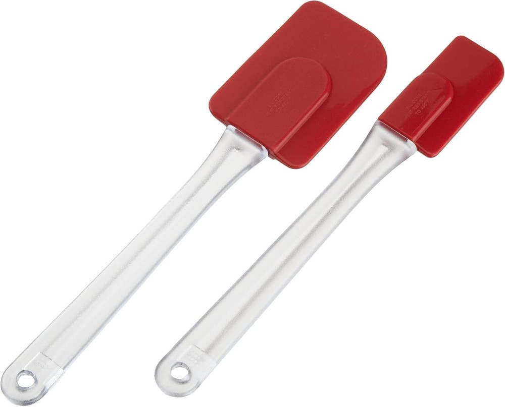 Lightweight Rectangular Silicone Spatulas Set - Heat Resistant & Easy Clean