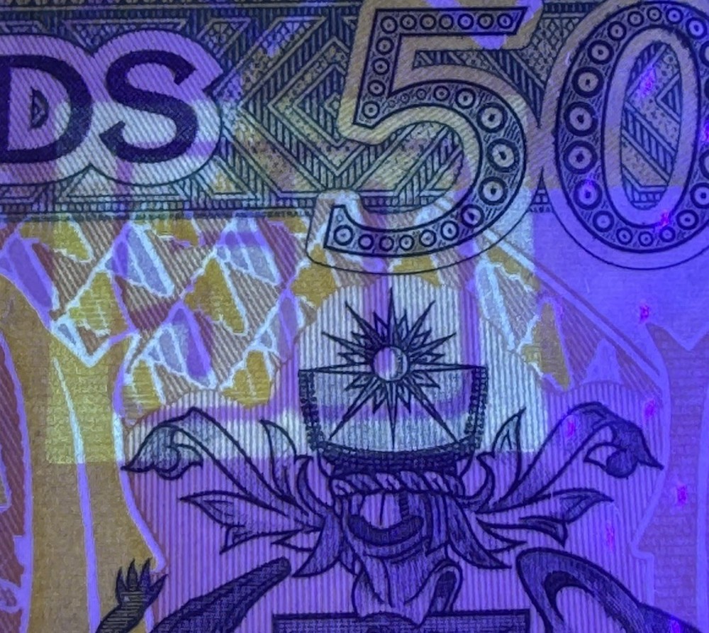 2013 Solomon Island $ 50 Banknote P# 35