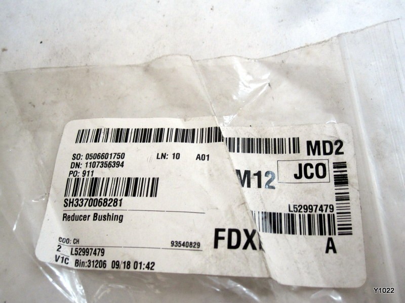 Schaerer 3370068281 Reducer Bushing