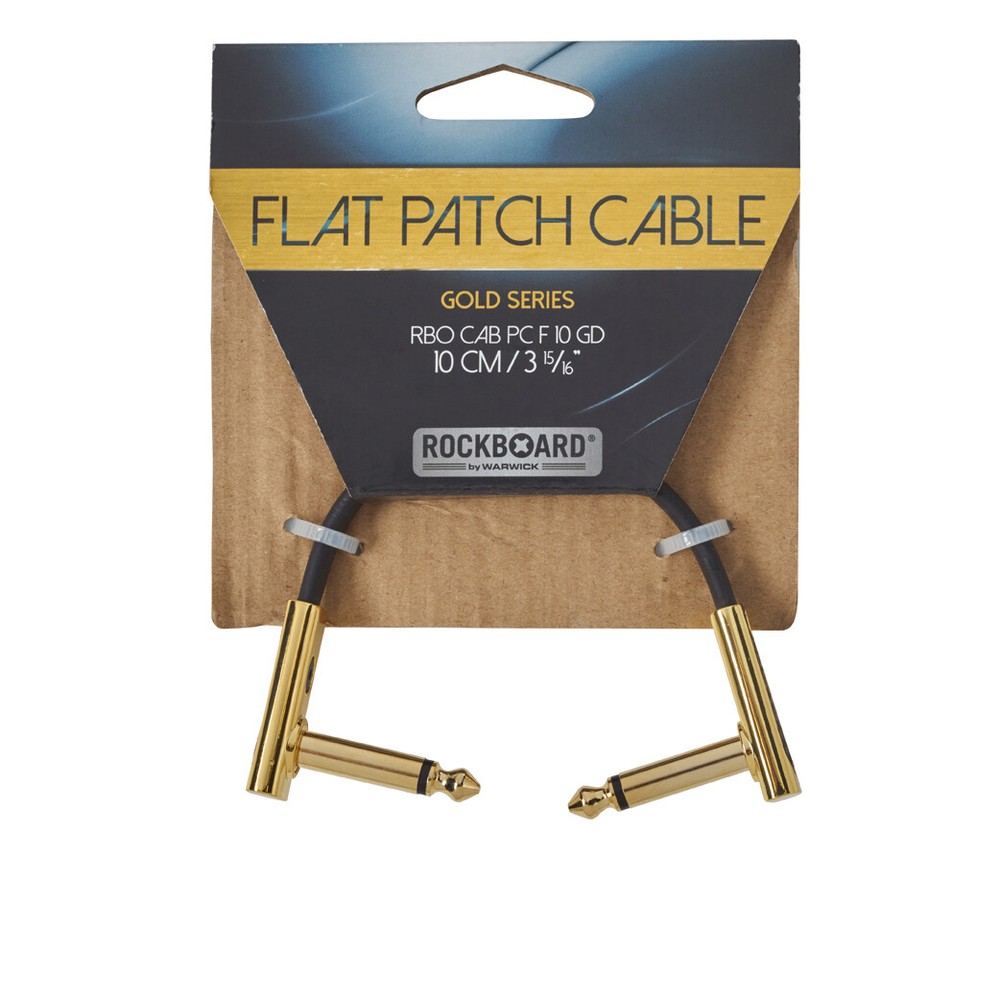 RockBoard Flat Patch Gold Series Cable 10cm / 3.94"