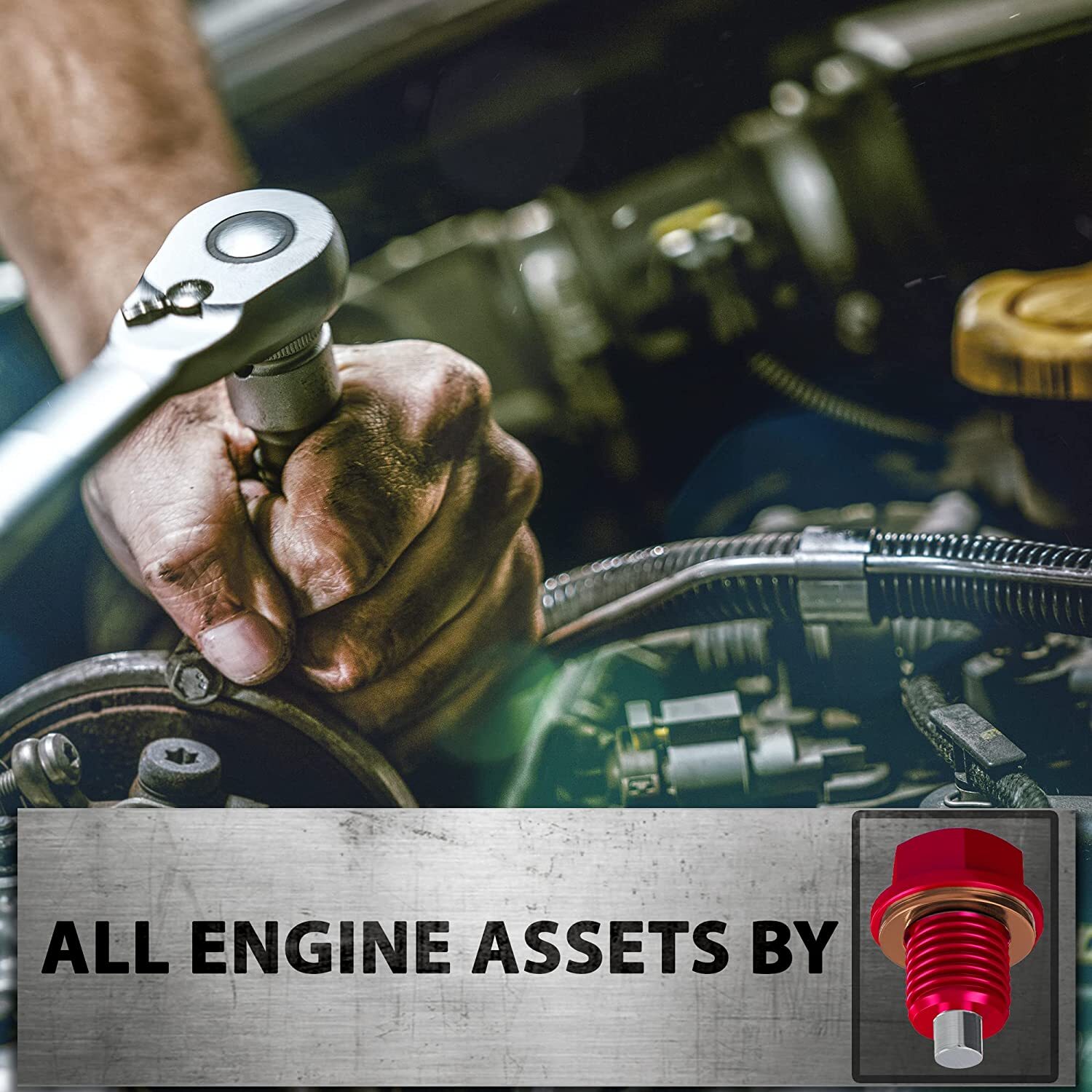 M14x1.5mm Car Engine Magnetic Oil Drain Plug Screw Nut Bolt Sumps Universal