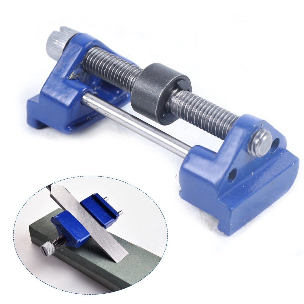 Plane Blade Wood Chisel Sharpening Guide Jig Angle Block Honing Manual Sharpener