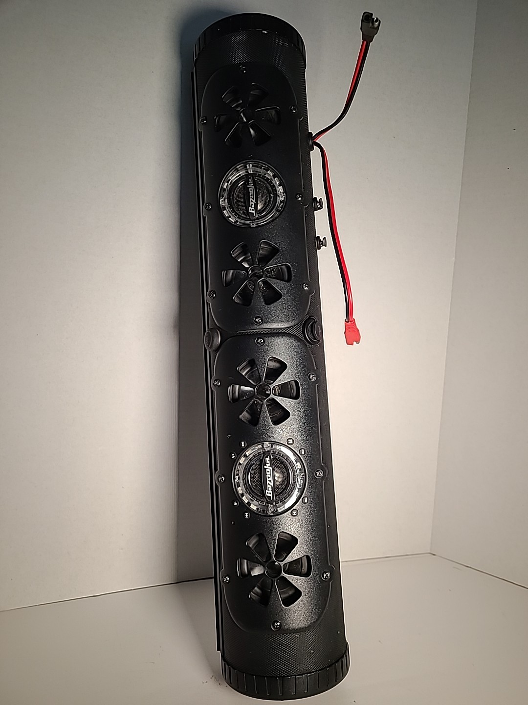 Bazooka Bluetooth Party Bar G3 with Single-Sided RGB Illumination 24" Black