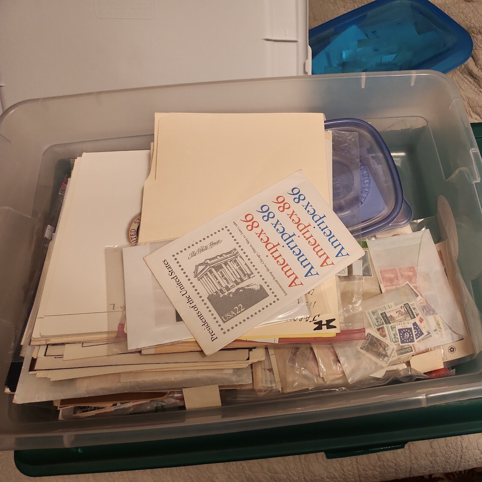 Huge Assortment Worldwide US/Foreign Stamps Used, Mint, Glassines, Covers, BOBs