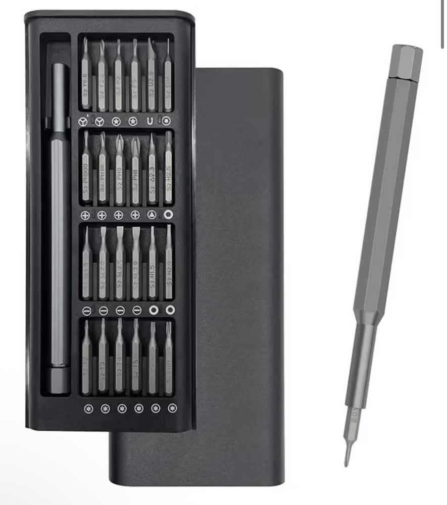 24 In 1 Small Precision Screwdriver Set Magnetic Mini Bit Set For PC Electronics