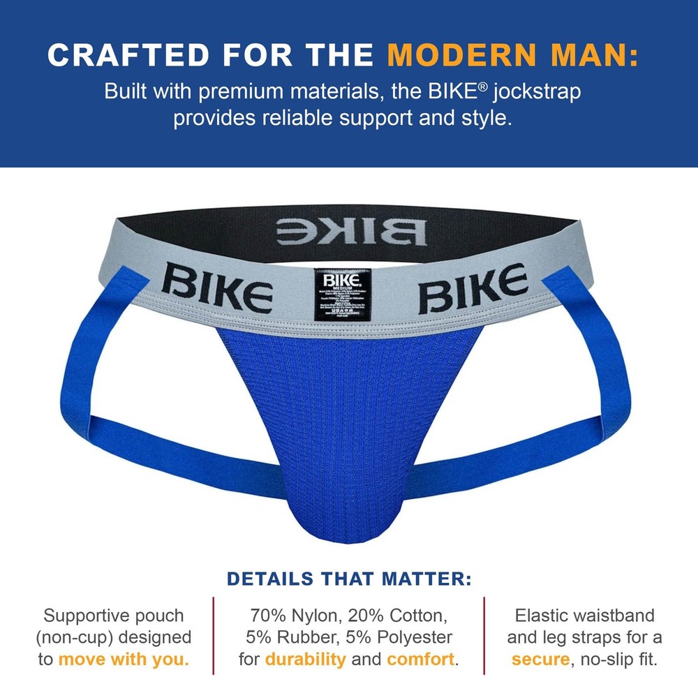 Classic Jockstrap (Blue, L)