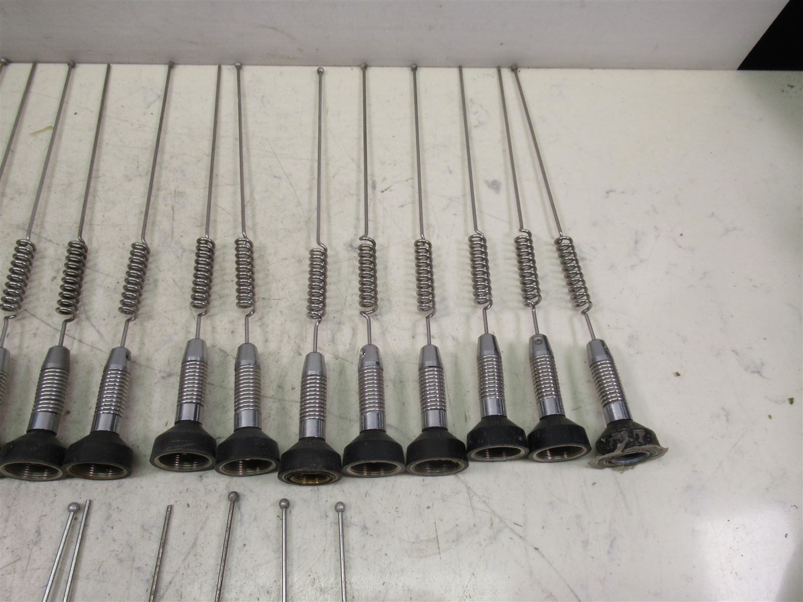 Lot of 19 Motorola Two-Radio Antennas Collinear Through-Hole Mount