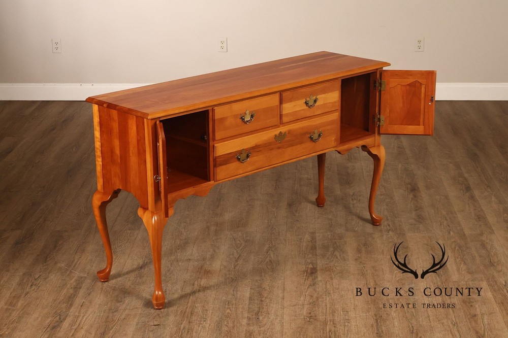 Nathan Hale Natural Finish Solid Cherry Sideboard
