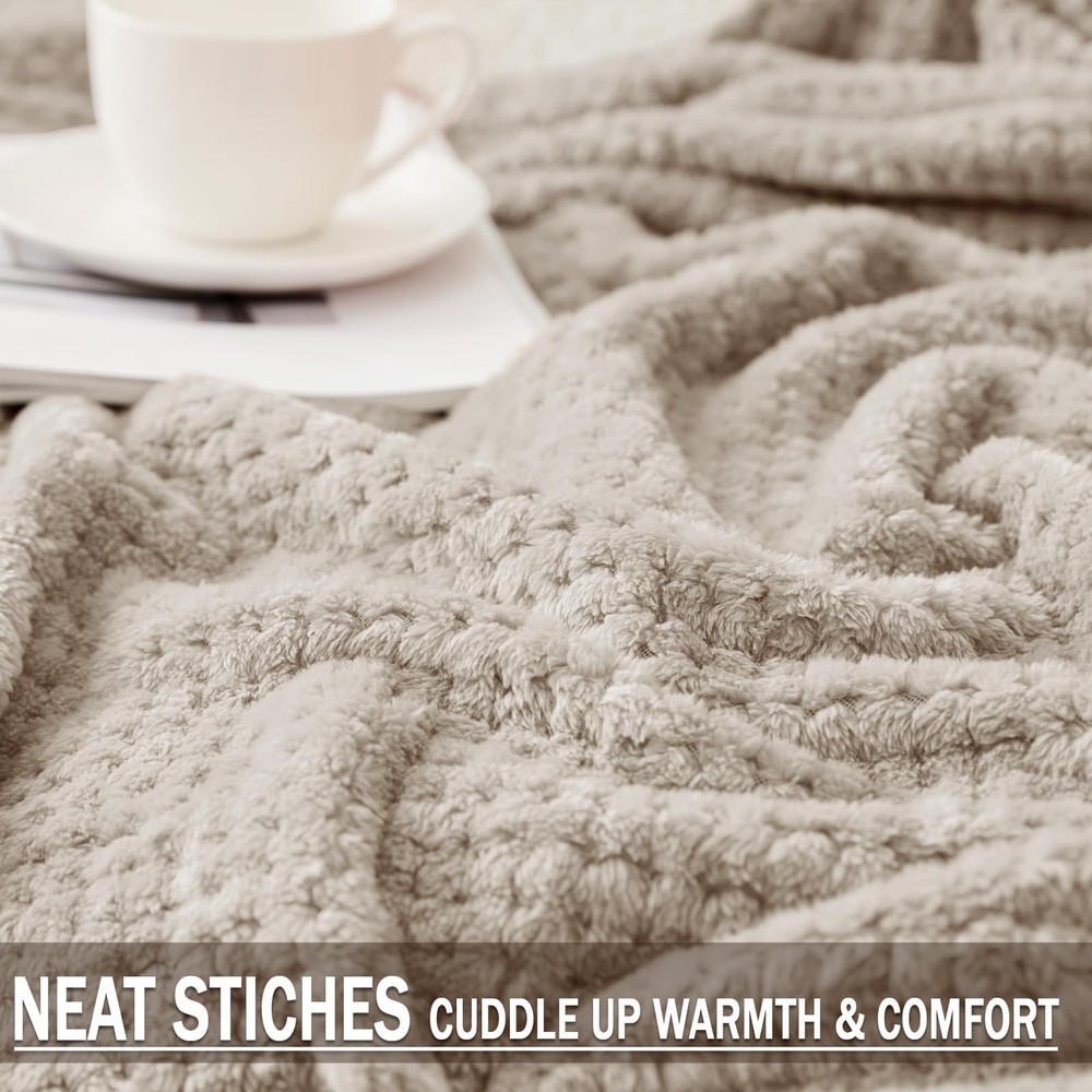 Fleece Throw Blanket Extra Large, Super Soft and Warm Blankets for Couch, Sof...