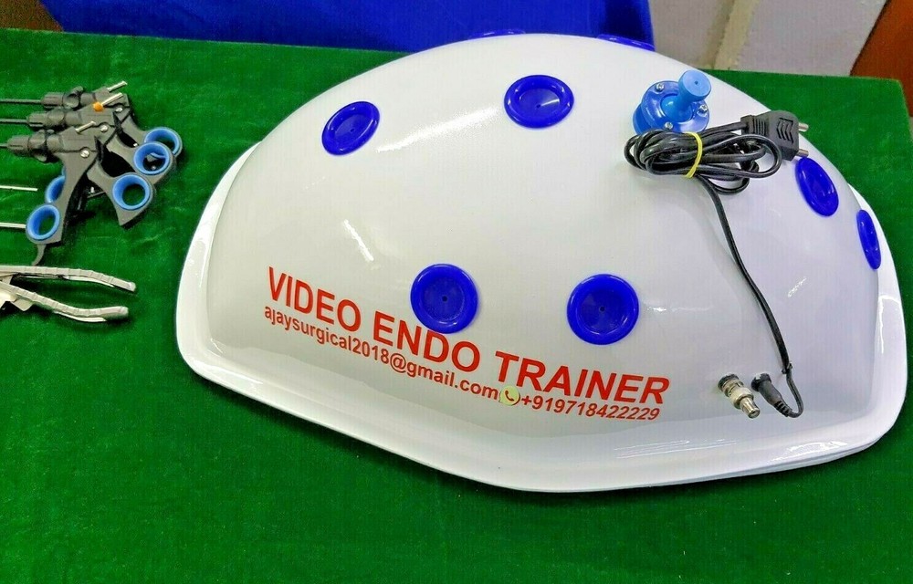 Laparoscopic Simulator Endo-Trainer with complete Set Kit Endoscopy Instruments