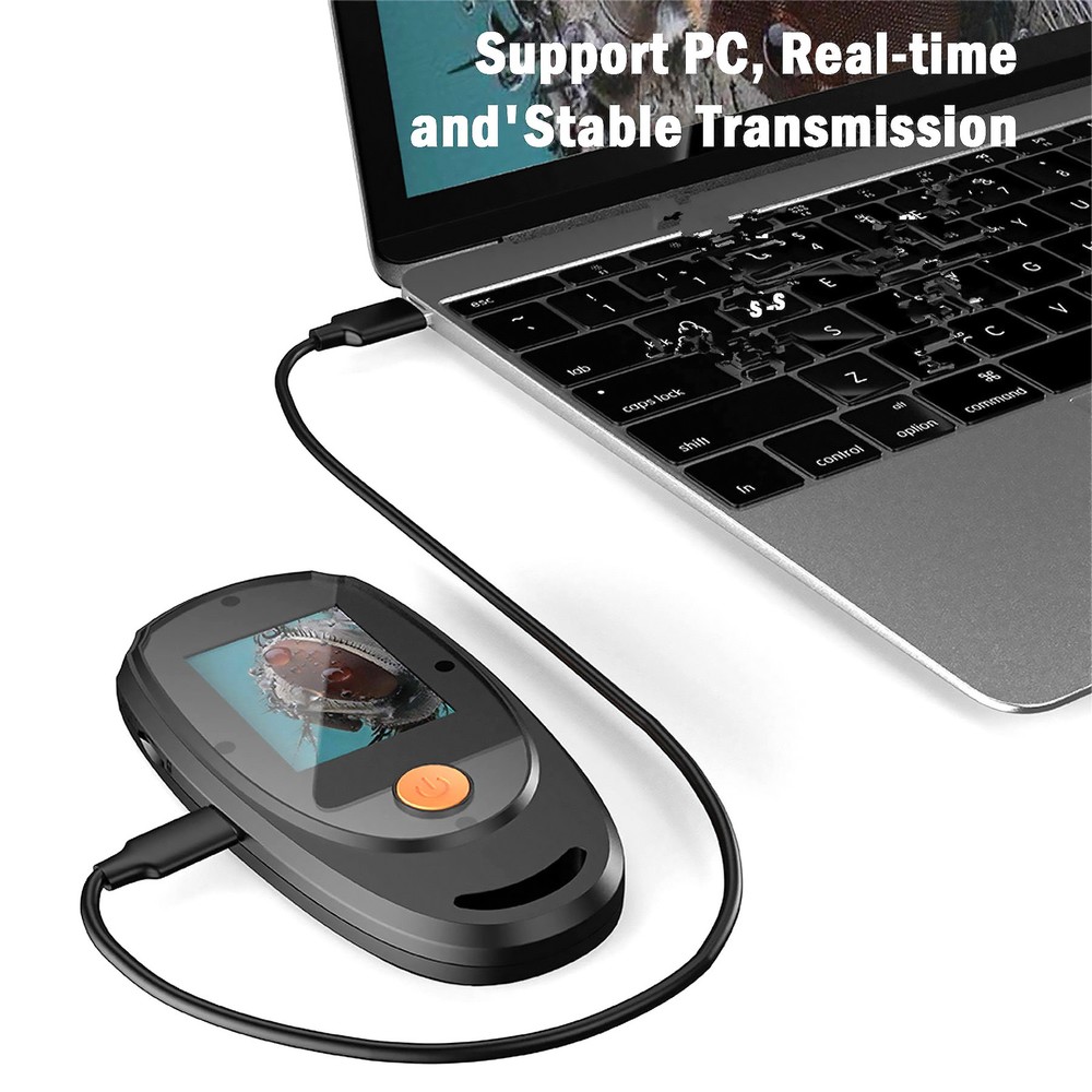 2MP 400mAh Handheld Digital Microscope Comes with 8 adjustable LED lights
