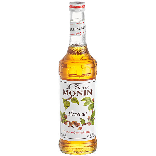 Monin Premium Hazelnut Flavoring Syrup