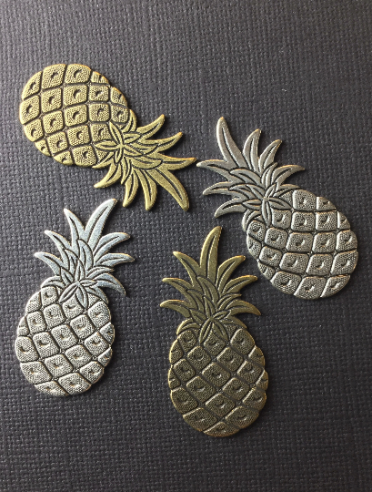 33594 Matte Silver Oxidized Victorian Pineapple Jewelry Finding