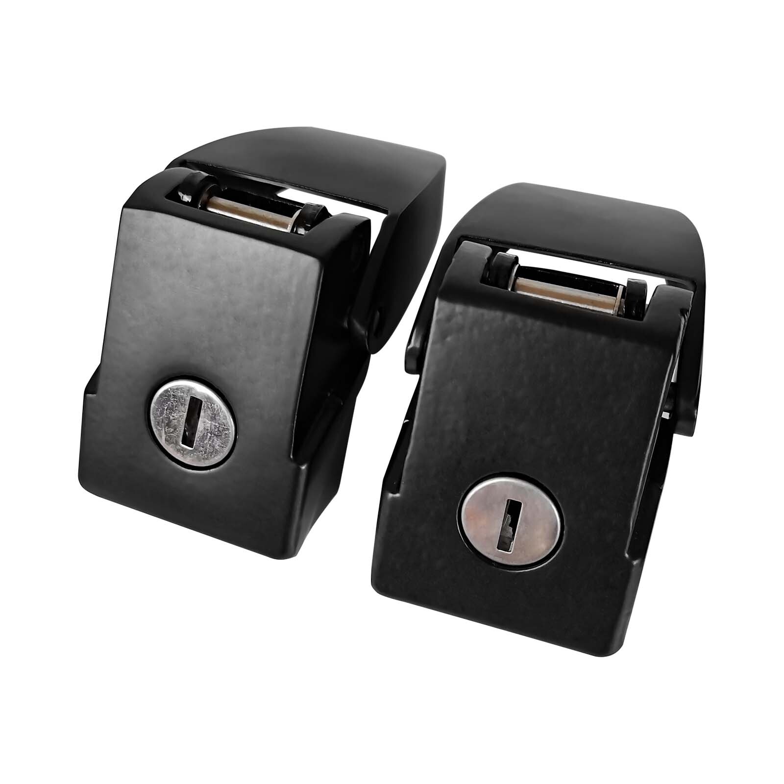 Aluminum Hood Latches Hood Lock Catch Kit Fit For Jeep Wrangler JK JKU 2007-2018