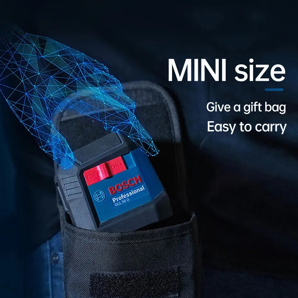 Laser Level 2Line Self High Precision Instrument Horizontal Vertical Green Light