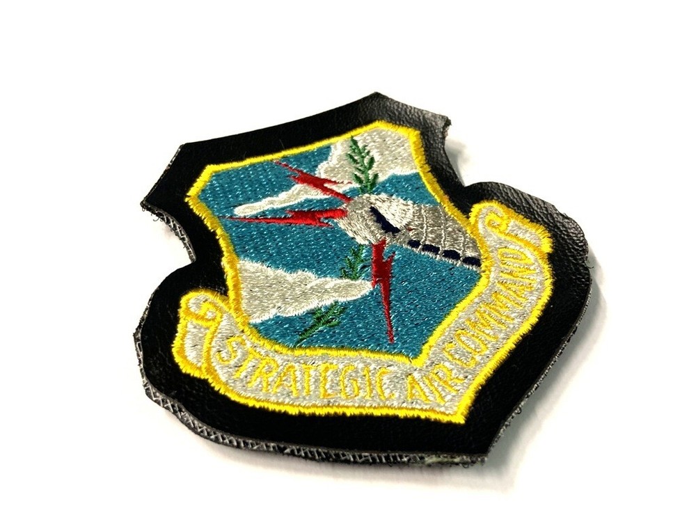 Strategic Air Command SAC Patch, Leather