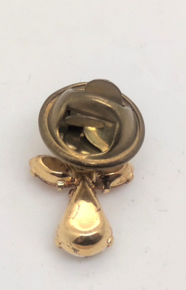 Small Angel Lapel Pin Sparkling Accent