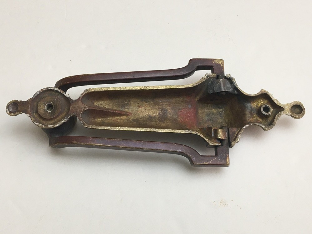 Old brass door knocker