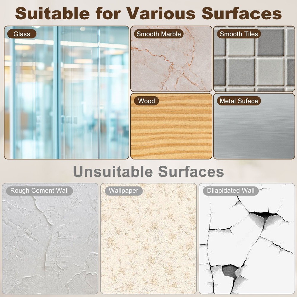 Towel Hook Rack, 10 Inch Wall Mount Coat Rack Rustproof, White 4 Hooks