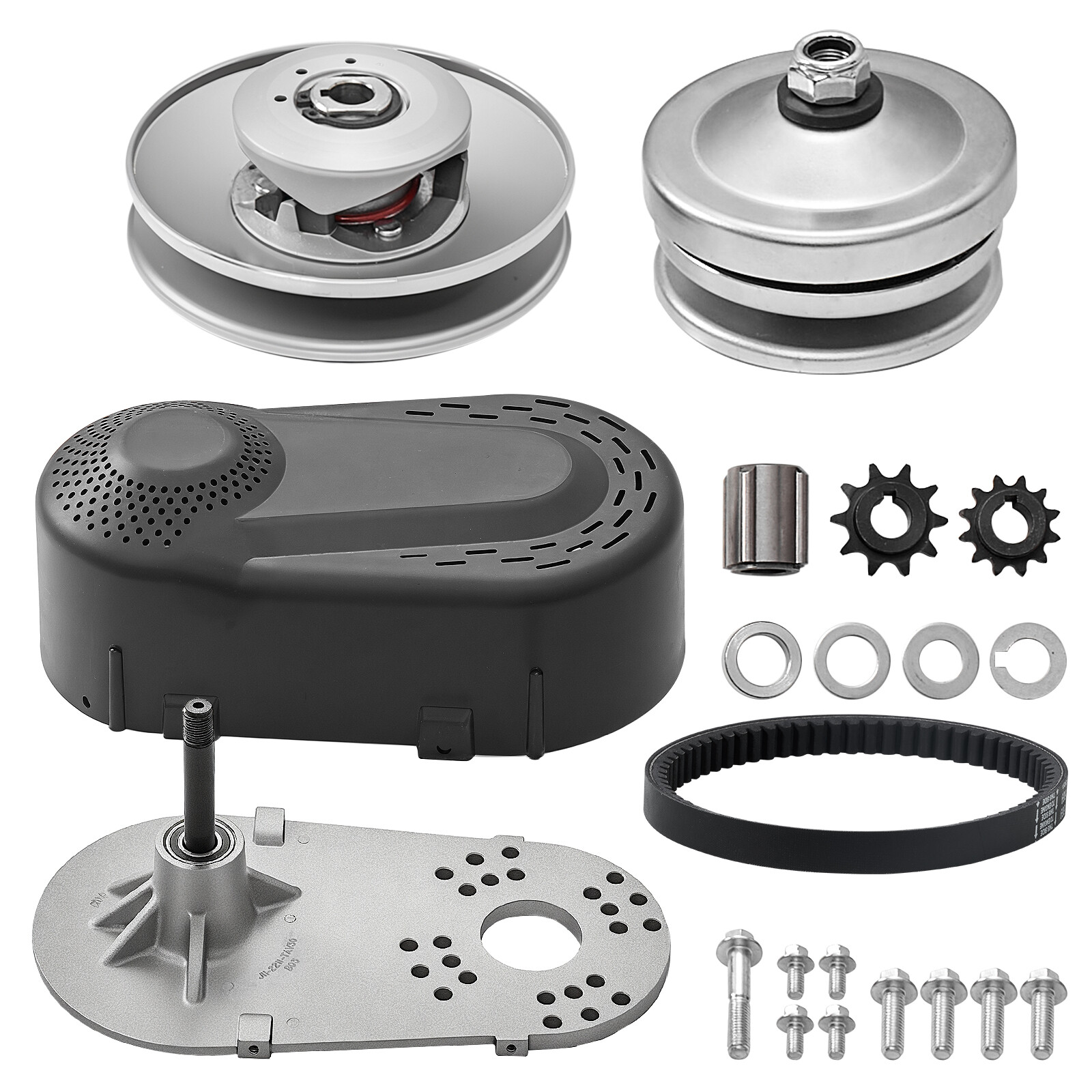 VEVOR Go Kart Torque Converter 3/4" Clutch 10t12t Cvt Combo 30 Mini-bike