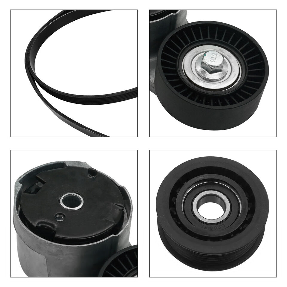 90K-39282D Drive Serpentine Belt Tensioner Idler Pulley Kit For Chrysler Dodge