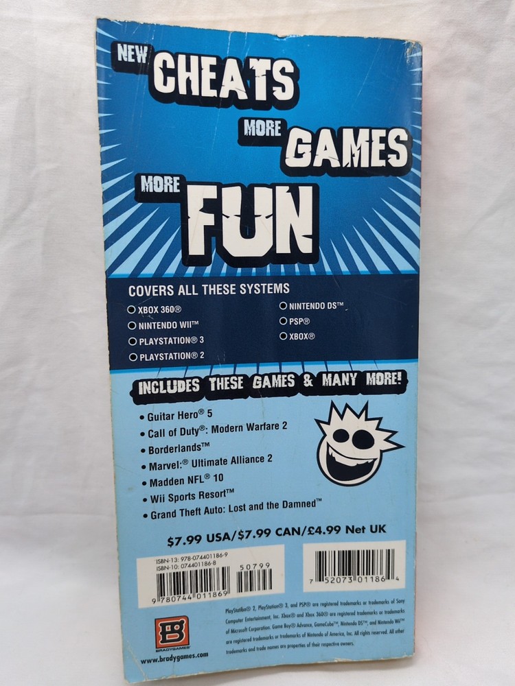 Bradygames Cheat Code Overload Winter 2010