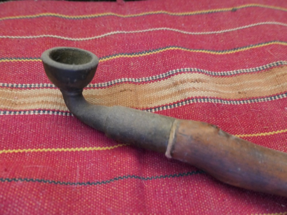 Vietnamese Smoking Pipe & Lamp ~ 1966 ~