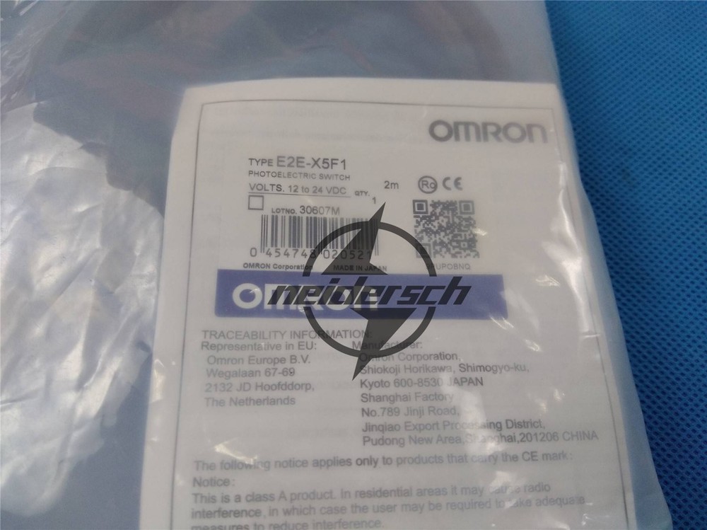 ONE OMRON Proximity Switch Sensor E2E-X5F1 E2EX5F1