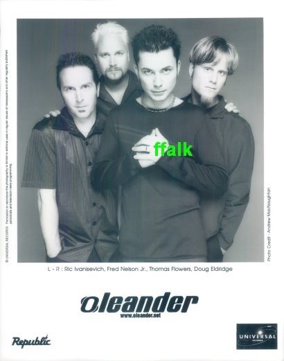 Press Photo: OLEANDER 8x10 B&W