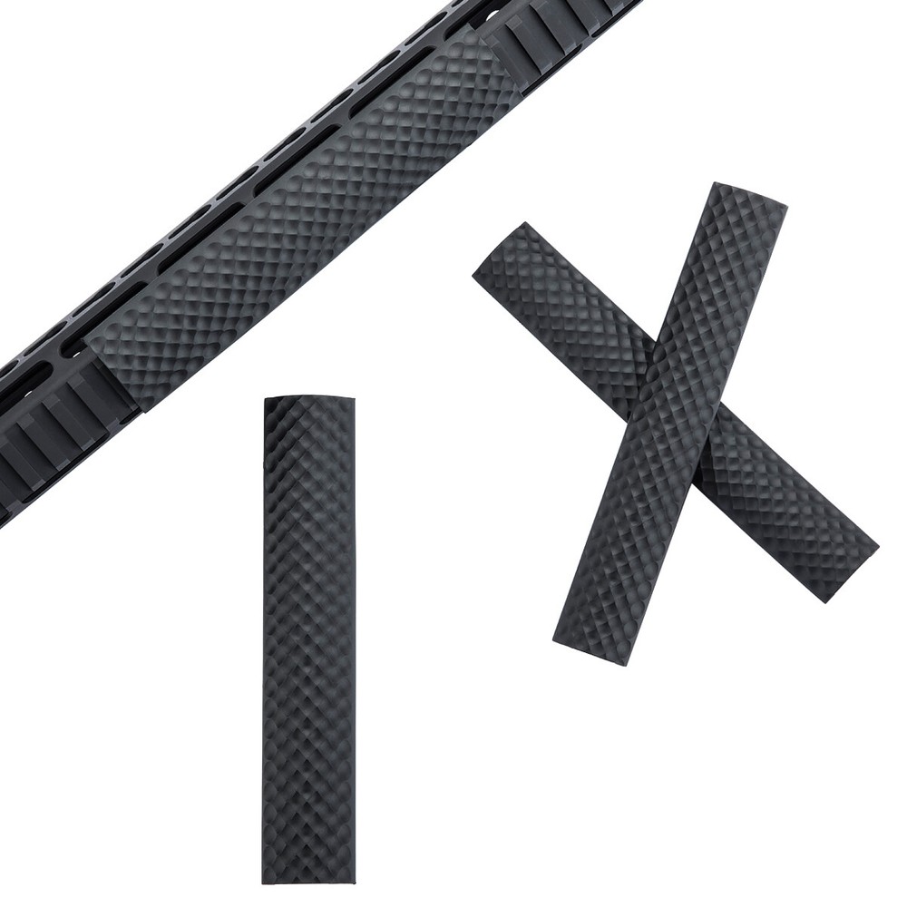 Tactical Rail Cover Protector Picatinny Rail Panel Soft Golf Surface 6.2" Rubber