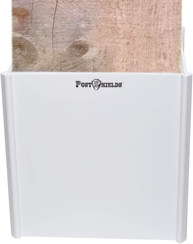 Post Shields Post Protector 4x4 (3.5"x3.5") - 6"H for Mailbox, Deck & Posts