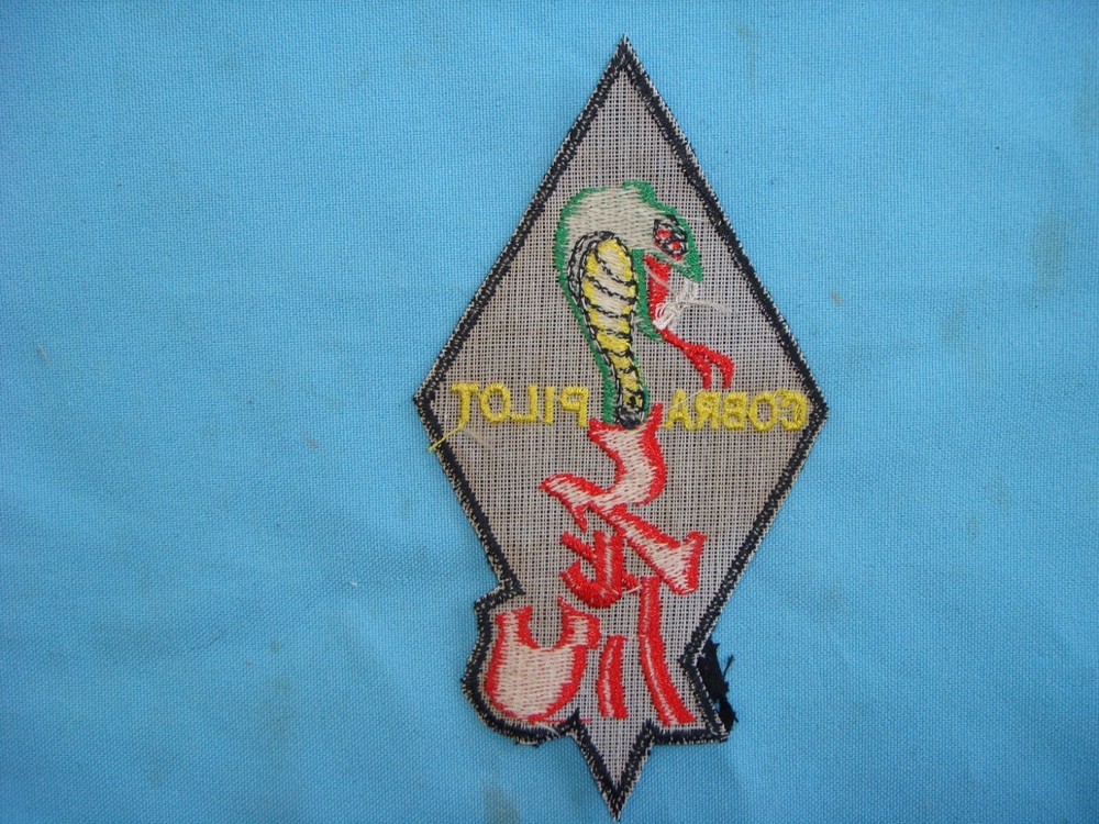 PATCH US AIR FORCE COBRA PILOT