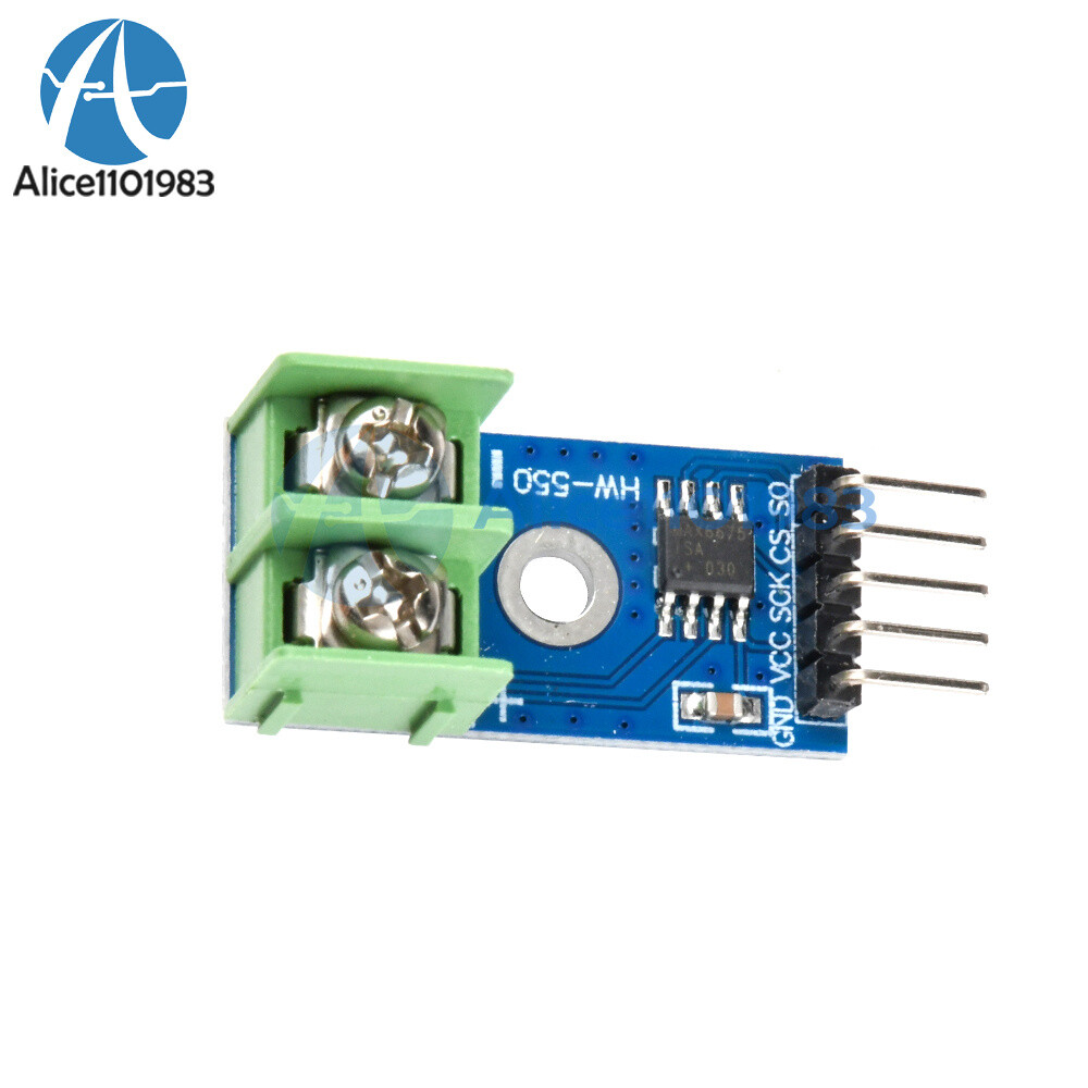 MAX6675 Thermocouple Temperature Sensor Module Type K SPI Interface For Arduino